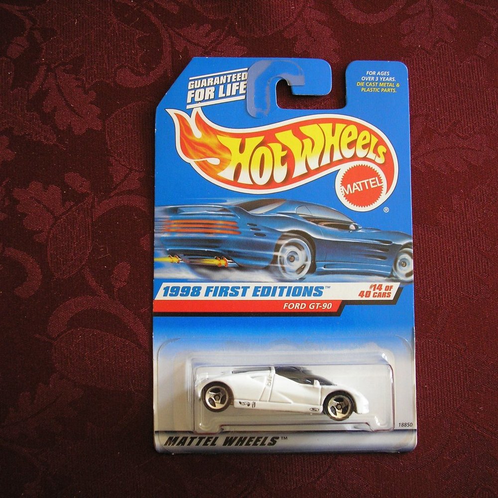 🚗1998 Hot Wheels First Editions Ford GT-90